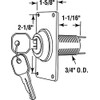 Prime-Line GD 52142 Electric Key Switch, 3/4 In. Outside Diameter,