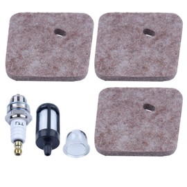 Mtanlo For Stihl FS45 FS46 FS55 FS55R FC55, FS38 FS55RC KM55 HL45 KM55R FS45C FS45L, FS55T FS75 FS80 FS85 FC75 FC85 HL75 HT70 HT75 SP85 Trimmer, Air Filter Foam Kit, 4137-124-2800, 4137 124 2800