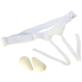 Bilt-Rite Mastex Health Hernia Support, White, Large