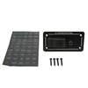 Toggle Switch Panel 12‑24V On Off Aluminum Red LED Indicator