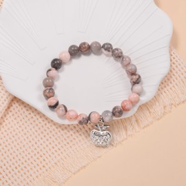 BOCHOI Teacher Gift for Teachers, Teacher Bracelets, Teacher Gift, Leaving Gift Teacher, Gift for Teacher Farewell, Gift for Teacher, Teacher Gift Farewell, Stone