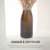 IWAS Upcycled Olive Vase Made from Champagne Bottles | Matte