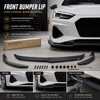 Front Bumper Lip Splitter for Chevy Camaro – 3-Piece Glossy