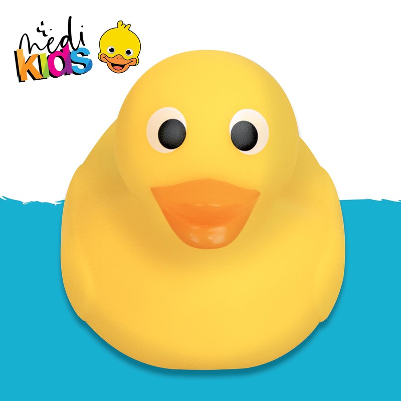 Medikids Duck Bath Thermometer - Waterproof, Color-Coded Display, Quick-Read, Energy