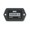 Hour Meter, LCD, 2-Hole, 4.5 to 28VDC