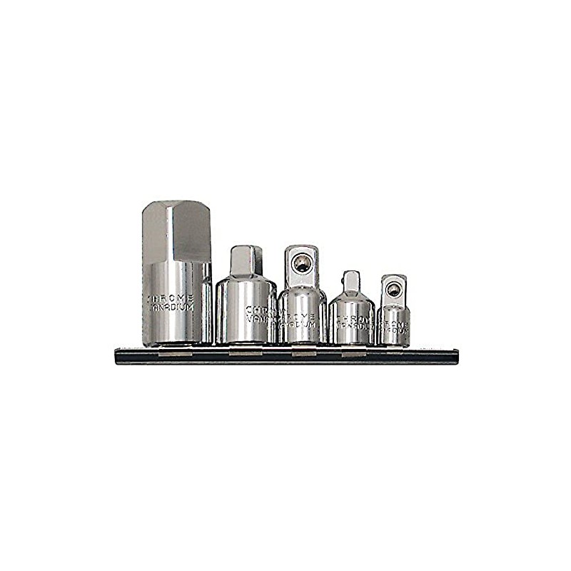 JET 690115 5-Piece Chrome Socket Adapter Set