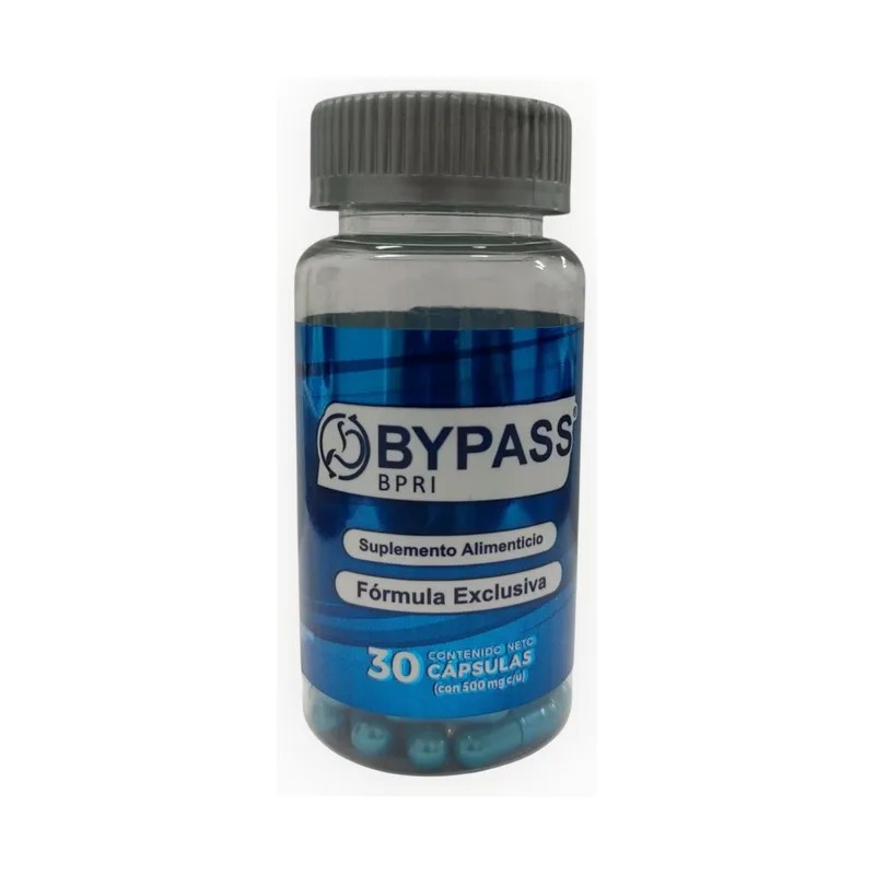 Bypass Azul 30 Cpsulas Bpri Sin Sabor