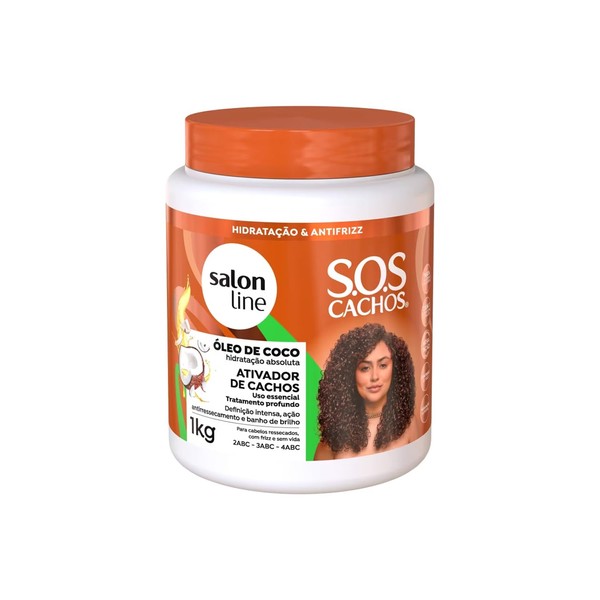 Salon Line - Linha SOS Cachos (Oleo de Coco) -