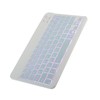 10 inch Wireless BT Keyboard Ultra-thin Rechargeable BT Keyboard Three-system