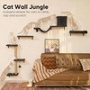 FUKUMARU Cat Wall Shelves, Stable & Safe 4 in 1