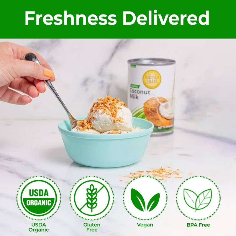 Four Elephants Unsweetened Organic Coconut Milk -13.5 Fl Oz (Canned