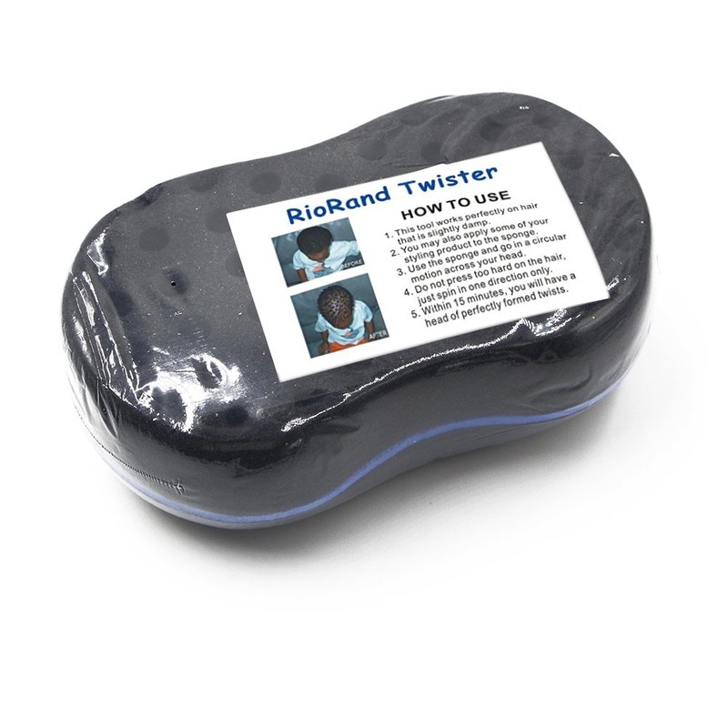 RioRand Hair Sponge Magic Barber Twist Curl Brush Sponge Dreads