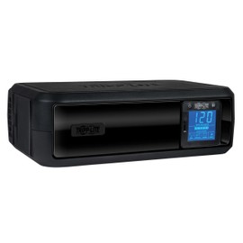 Tripp Lite 650VA UPS Battery Back Up, 350W, Rack-Mount/Tower, LCD Display, AVR, USB, DB9 (OMNI650LCD)