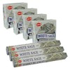 White Sage Incense Sticks and Cone Incense Holder Variety Pack