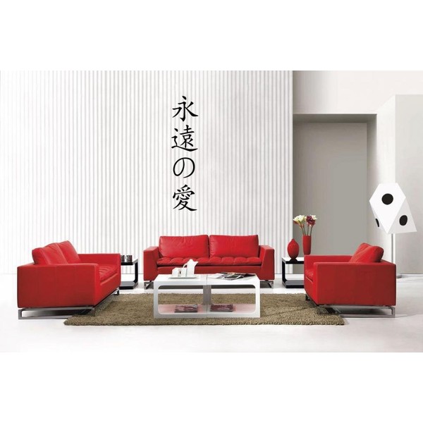 Newclew Kanji Vinyl Wall Decal Home Décor Large … (Kanji 3)