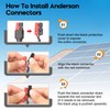 PAEKQ Anderson to DC 8mm Female Adapter Cable 1 to