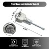 XQSMWF Front Driver Side Door Cylinder Lock with 2 Keys,