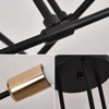 ZYDTRIP Sputnik Chandelier Ceiling Light, Adjustable Ceiling Lights Living Room