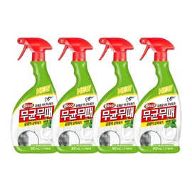 Pigeon Sterile Sterile Cleanser 900ml x 4pk Mold Drain / 피죤 무균무때 세정제 900ml x 4pk 곰팡이용 하수구