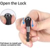 iDopick 3Pcs Drill Bit Extender,1/4 Inch Hex Shank Quick Release