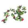 Artificial Rose Vine High Simulation Decorative Rose Vine Garland Fake