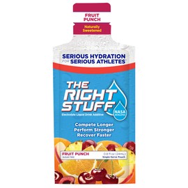 The Right Stuff Electrolyte Drink Concentrate - 10 Pouch Box - Fruit Punch