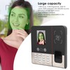 2.8in TCP/IP Time Attendance Face Fingerprint Password ID Card Recognition