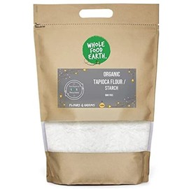 Whole Food Earth® - Organic Tapioca Starch – 1 kg | GMO Free | Certified Organic