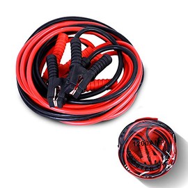 ZESUPER Heavy Duty Booster Jumper Cables Car Cables 1200AMP 1 Guage 20Ft, Emergency Start Line for Car Van Truck with Carry Bag (1200AMP)