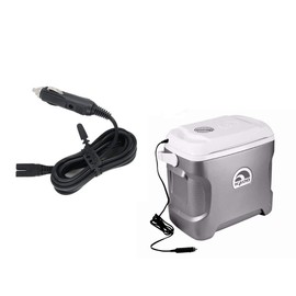 New 12V Car DC Power Cord Fit for Igloo Cool Chill, Igloo Kool Mate, Igloo Iceless TE Thermoelectric Cooler - Replacement Car Charger Power Adapter -Extra Long 8ft Cord