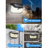LANSOW LANSOW solar lights for outside with motion detector, 188LED/warm
