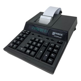 Monroe 2020PlusX Medium Duty Printing Calculator for Accounting and Purchasing Professionals