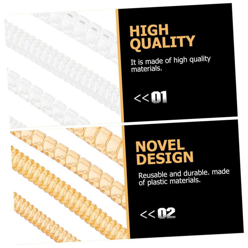 Operitacx 8 Stücke Unsichtbare Ringgrößesteller Kunststoff Lose Ring Sizer Schmucksteller