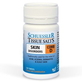 Schuessler Martin & Pleasance Schuessler Comb D Skin Disorders 125 Tablets