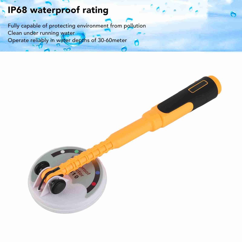 Submersible Metal Detector IP68 Waterproof Handheld 30‑60meter Underwater Outdoor Treasure