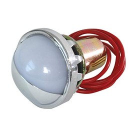 GG Grand General 90910 Chrome Snap-in Fit License Plate Light