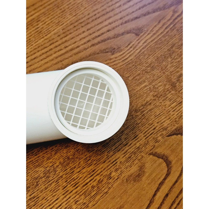 GWM 1" PVC Pipe Vent Screen, 1.315" OD, 1/4" Mesh,