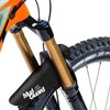 jiyuan 2 pieces Mud Guard Front or Rear Compatible, Downhill