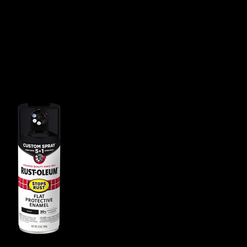 Rust-Oleum 376855 Stops Rust Custom Spray 5-in-1 Spray Paint, 12