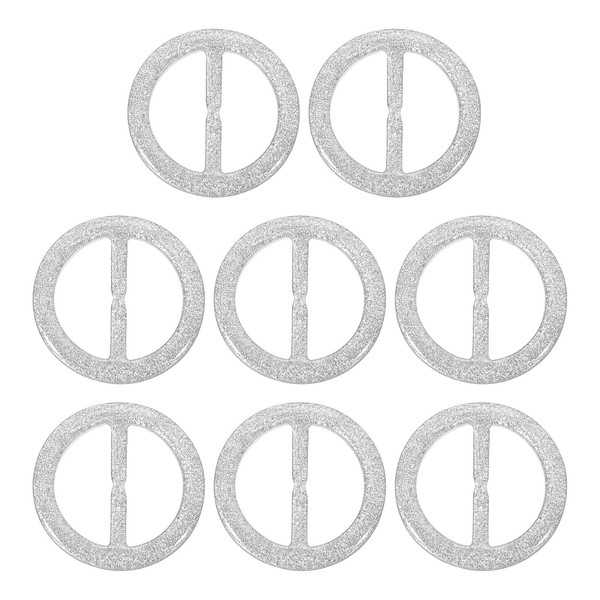 PATIKIL 2" Scarf Ring Clip, 8 Pcs Resin Round T-Shirt