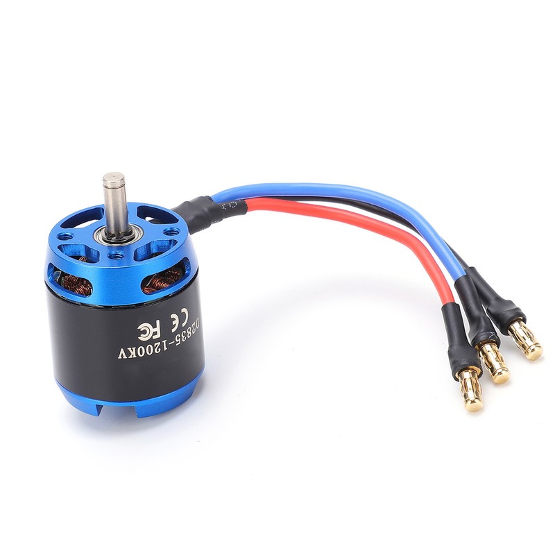 Hobbyhh 2835 1200KV Durable Metal Brushless Motor for RC Remote
