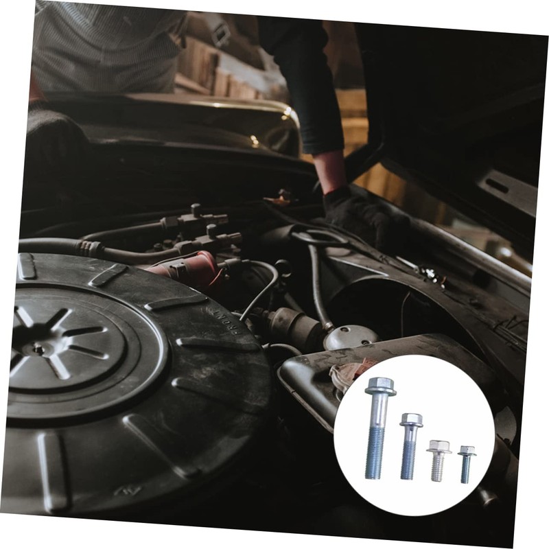 FUNOMOCYA 12pcs Engine Transmission Stand Bolt Kit for Construction for