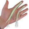 Eel Tube Long shank Hooks 5pcs Sand Eel Lure Offset