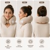 Inflatable Travel Neck Pillow for Flights & Office – Adjustable
