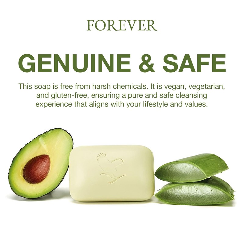 Forever Living - Aloe Avocado Face and Body Soap -