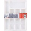 Envenzo Cutlery Drawer Organiser Plastic 36.5X44.5X4.3CM Kitchen Drawer Large Extendable