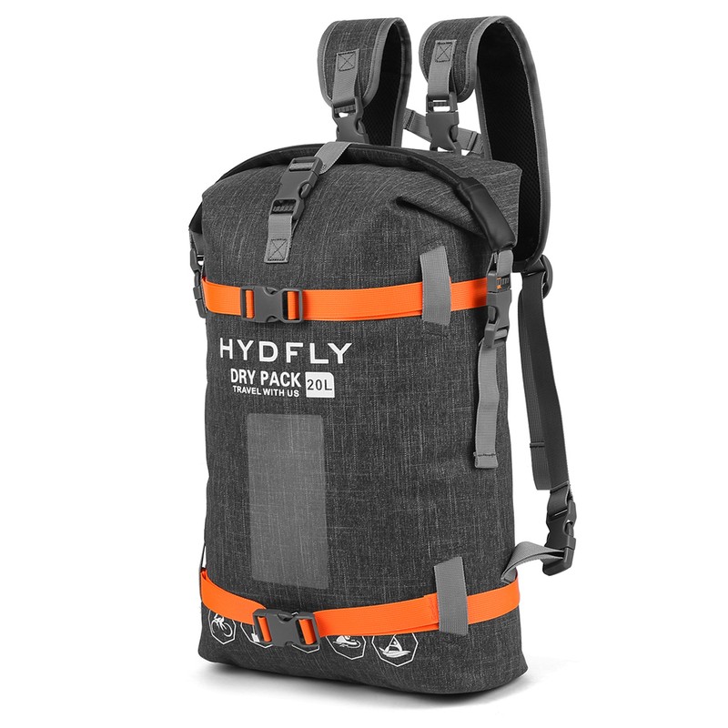 Outdoor Waterproof Dry Bag River Trekking Floating Roll-top Backpack Drifting