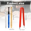 Stainless Steel Piercing Ball Grabber Tool, Pearl GrabberPickUpTool,4PcsJewelryPickupToolsPiercingClawToolwith U-ClipStrongReliablePiercingBallGrabberTool forPearlJewelrySmallParts,Colorful