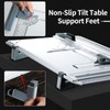 A3 Portable Drawing Board, Multi-Function Metric Drafting Table with Clear