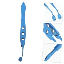 FOYTOKI Meibomian Gland Massage Metal Eyelid Eyelid Tweezer Metal Women Eyelid Metal Eyelid Metal Meibomian Gland Expressor Meibomian Gland